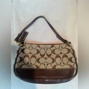 Classic Vintage Brown Coach Demi Purse